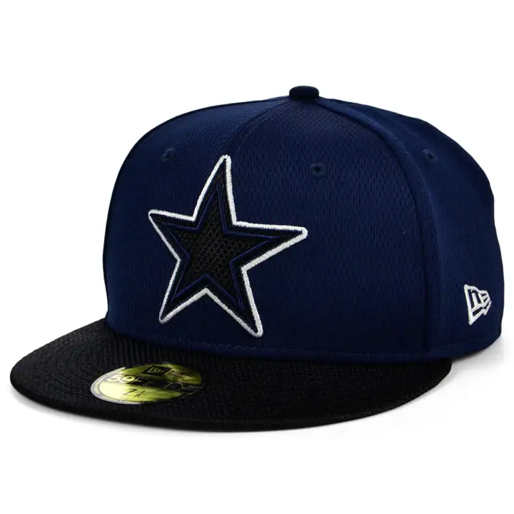 Dallas Cowboys 21 NFL OF Sideline RD 59FIFTY MARINE/NOIR