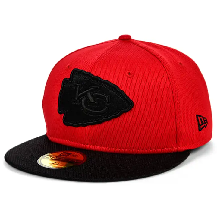 Chiefs de Kansas City 21 NFL OF Sideline RD 59FIFTY BLK