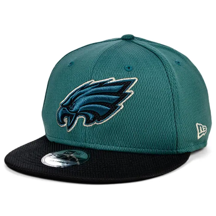 Philadelphia Eagles 21 NFL OF Sideline RD 9FIFTY GRN/BLK