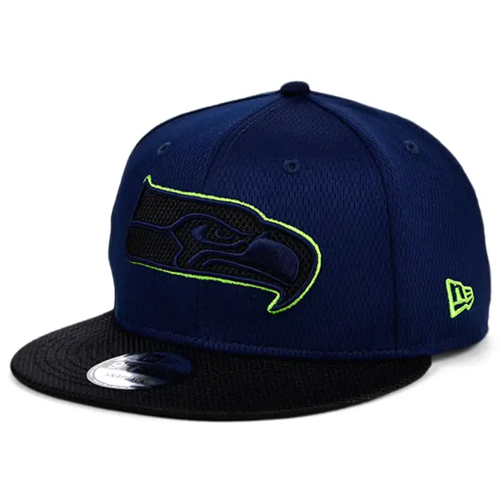 Seattle Seahawks 21 NFL OF Sideline RD 9FIFTY MARINE/NOIR