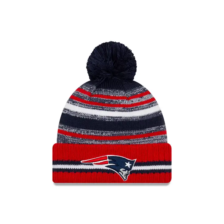 New England Patriots 21 NFL Sport Knit ROUGE/GRIS