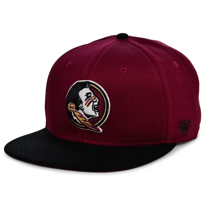 Florida State Seminoles NCAA 2 tons Mar/noir à bouton-pression