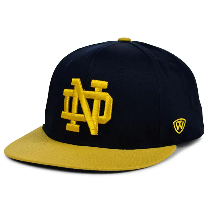 Notre Dame Fighting Irish NCAA 2Tone Snap marine/gl