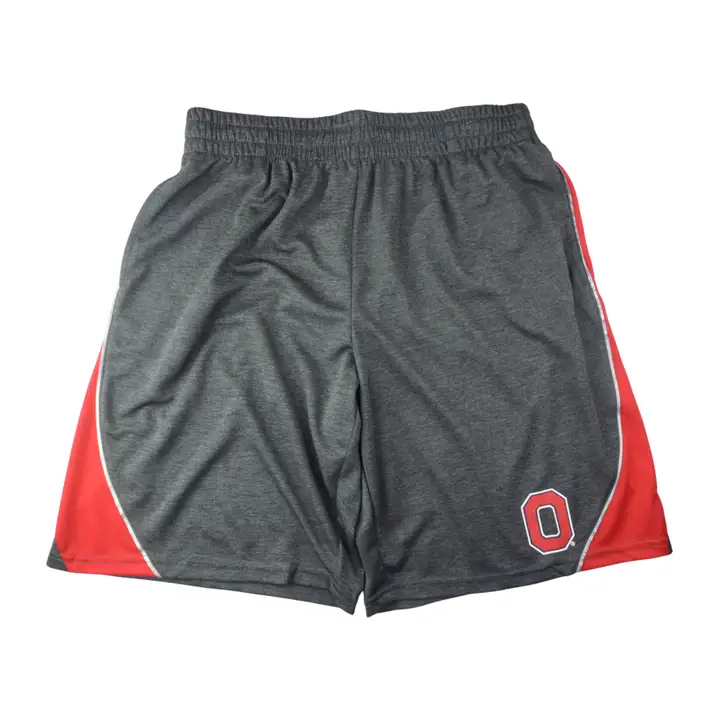Short Ohio State Buckeyes NCAA avec empiècements en mesh CHAR