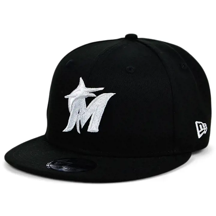 Miami Marlins MLB B-DUB SNAP NOIR/BLANC/NOIR