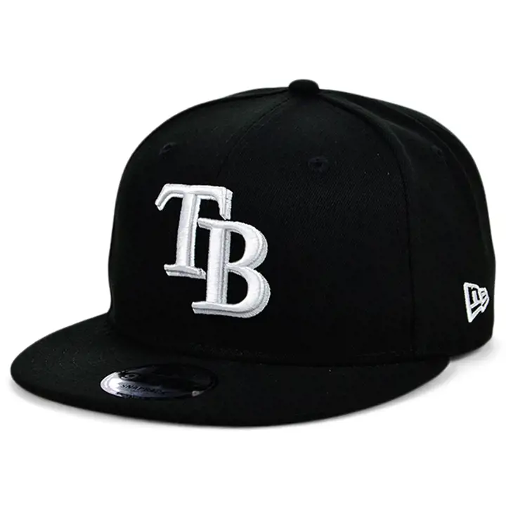 Casquette SNAP MLB des Rays de Tampa Bay B-DUB NOIR/BLANC/NOIR
