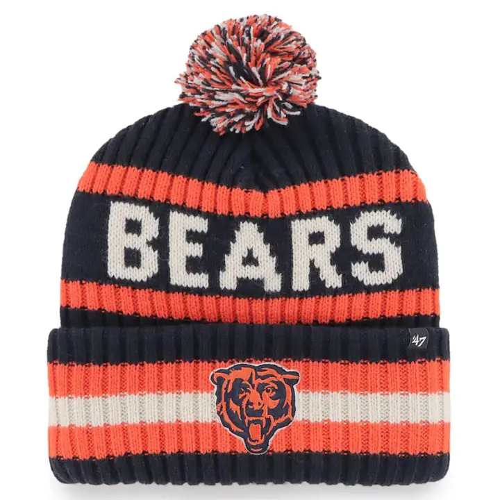 Bonnet à pompon NFL '47 Bering Chicago Bears Marine