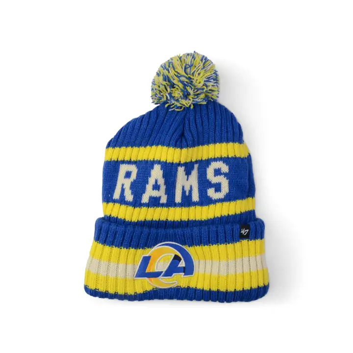 Los Angeles Rams NFL '47 Bering Pom Knit Bleu