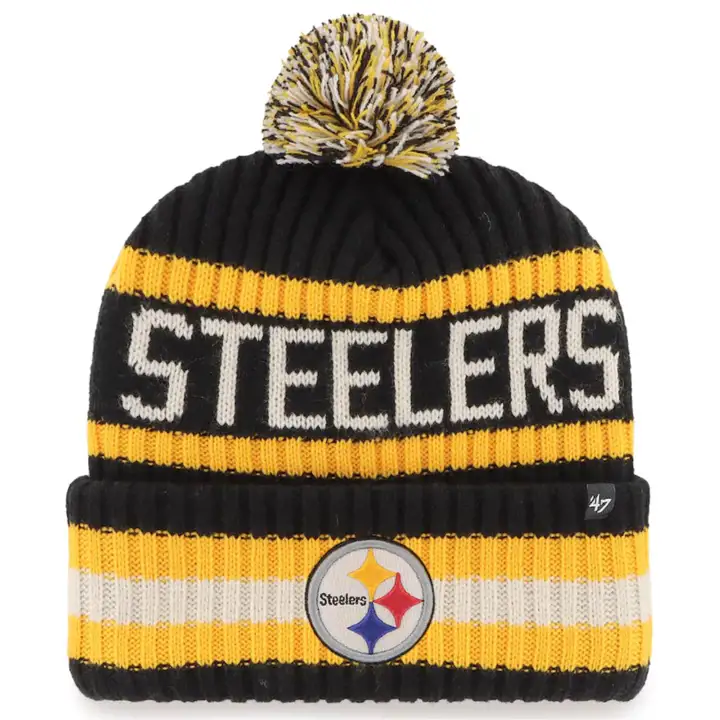 Pittsburgh Steelers NFL '47 Bering Pom Knit noir