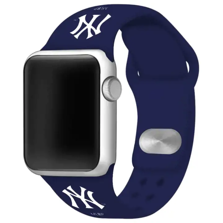 Bracelet en silicone New York Yankees marine