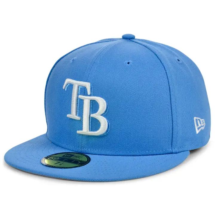 Casquette Sky 59FIFTY MLB des Tampa Bay Rays SKBL
