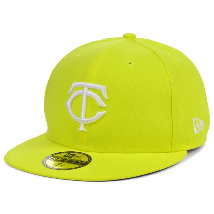 Minnesota Twins MLB Casquette 59FIFTY Re-Dub JAUNE