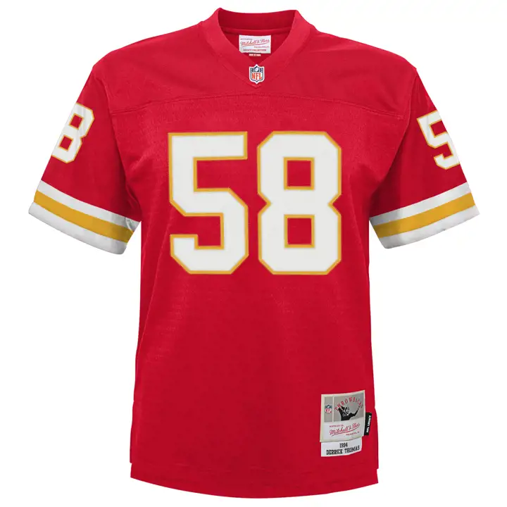 Maillot jeune Derrick Thomas de joueur NFL à la retraite des CHIEFS