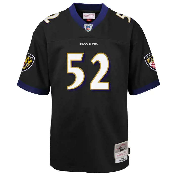 Maillot de joueur retraité Ravens NFL Youth Legacy Ray Lewis BLK