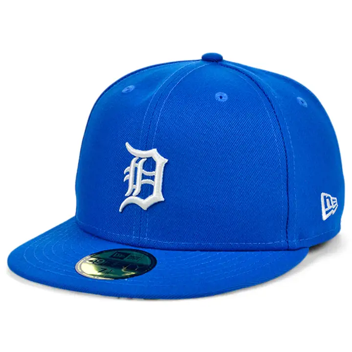 Detroit Tigers MLB COLOR UV 59FIFTY CARD BLUE TIGER STADIUM