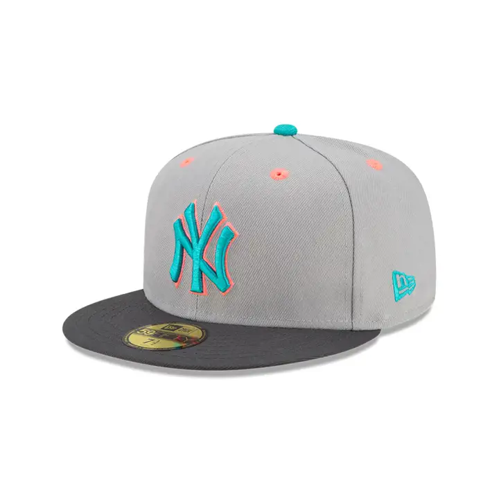 New York Yankees MLB COLOR UV 59FIFTY GRY/GRPH ASG 1980 gris/