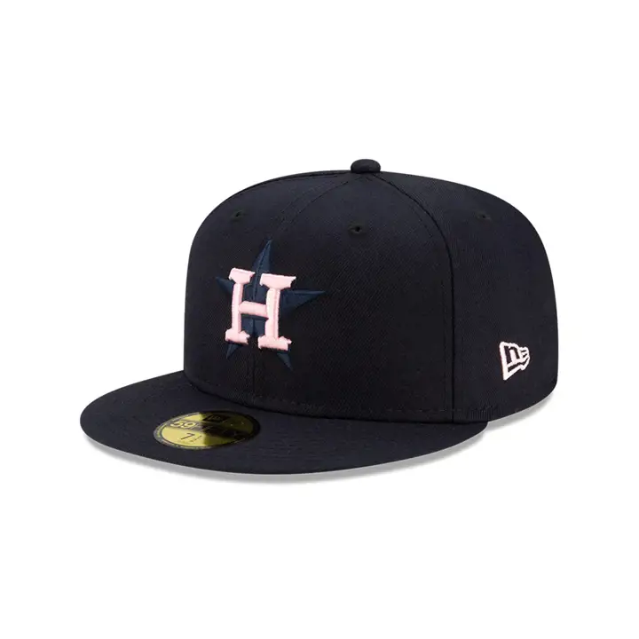 Houston Astros MLB COLOR UV 59FIFTY NVY/PINK WS 2017 marine/rose