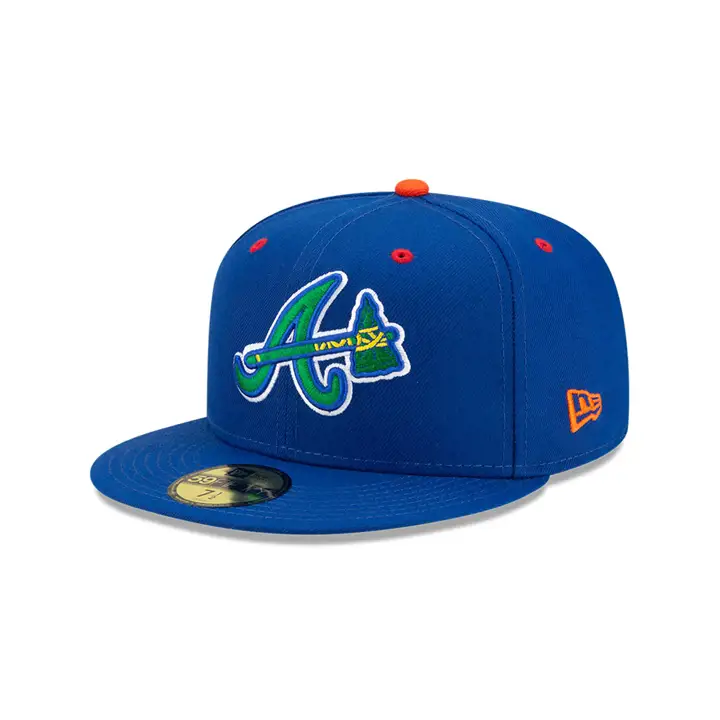 Atlanta Braves MLB COLOR UV 59FIFTY ROY/PURP TURNER INAUGURA