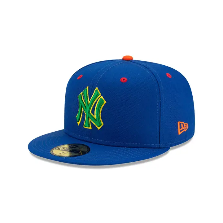 New York Yankees MLB COLOR UV 59FIFTY ROY/PURP WS 1999 rbl/p