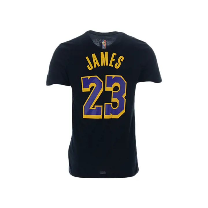 T-shirts des joueurs NBA Los Angeles Lakers 21 Lebron Jame