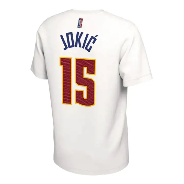Denver Nuggets NBA Maillots de Joueurs "Earned Edition" 21 Nikola Jokic bl