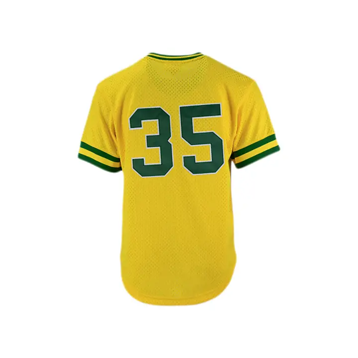 Maillot en mesh Oakland Athletics MLB CA M&N Auth BP Rickey Hend