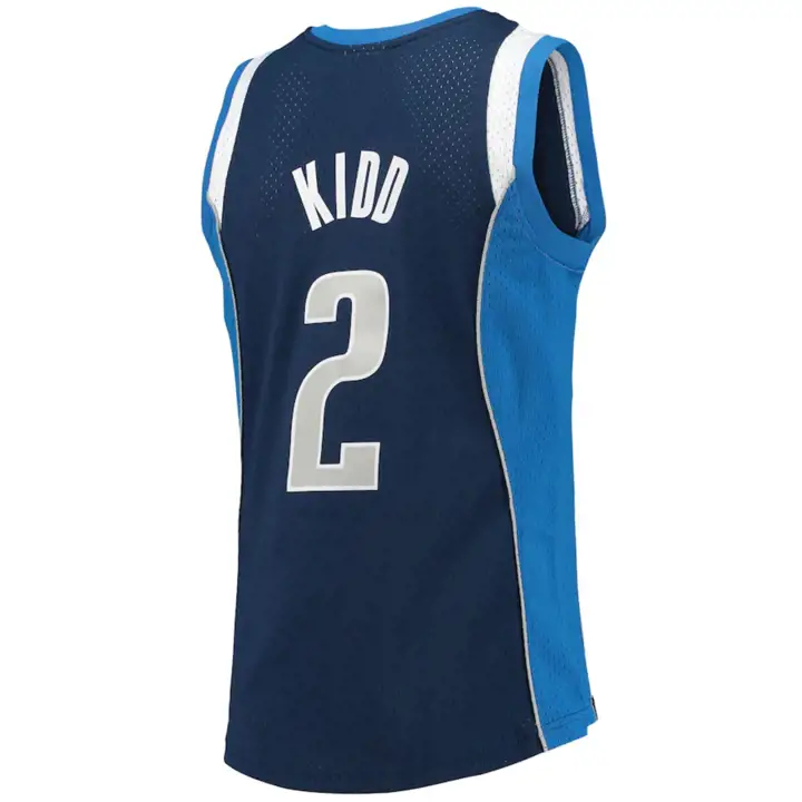 Maillot Swingman NBA Dallas Mavericks Kidd bleu marine/bleu