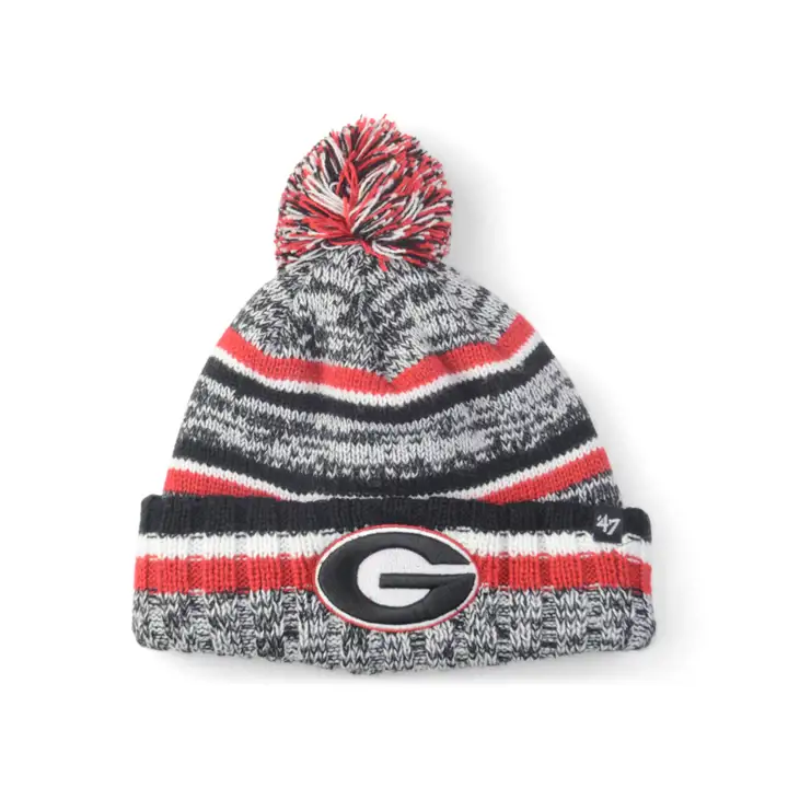 Géorgie Bulldogs NCAA Bonnet Yth Boondock noir/rouge