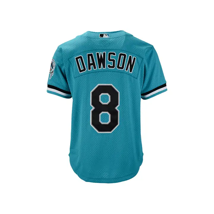 M Marlins MLB CA M&N Auth Maillot BP Maille Andre Dawson aq