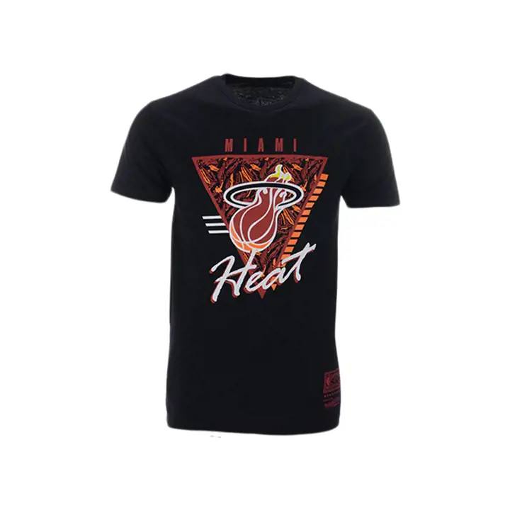 T-shirt Miami Heat NBA M&N Final Seconds noir
