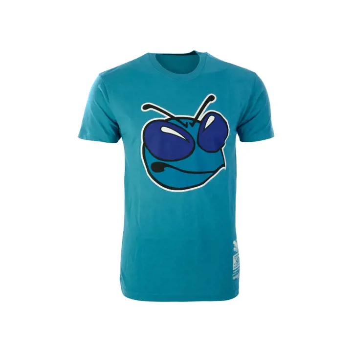 T-shirt Charlotte Hornets NBA Logo Remix sarcelle