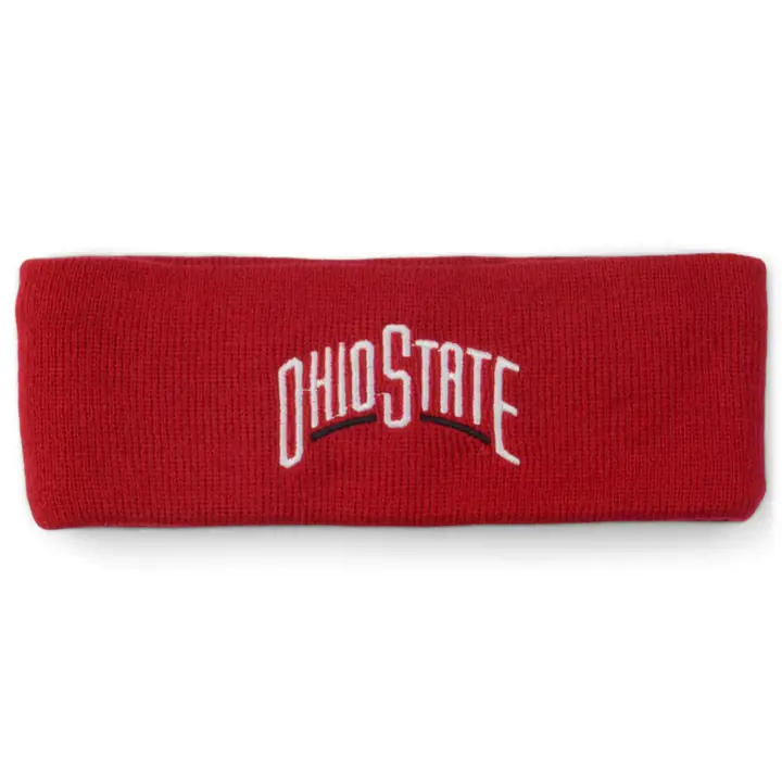 Ohio State Buckeyes NCAA Bonnet pompon tricoté ROUGE