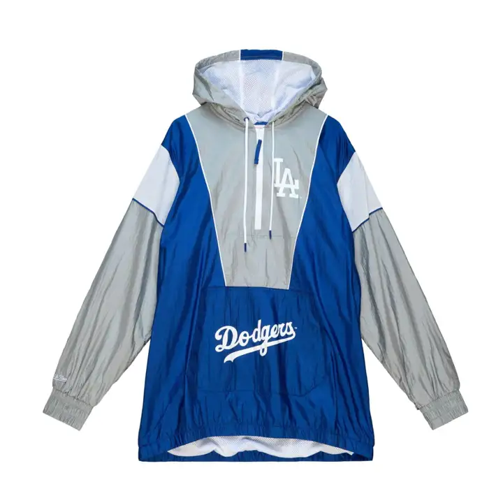 Los Angeles Dodgers MLB M&N Highlight Reel Pullover rbl/gry/