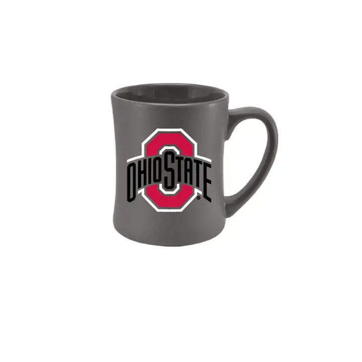Mug mat en acier 47 cl Ohio State Buckeyes gris/rouge