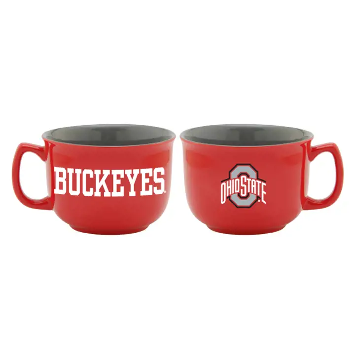 Mug bol Ohio State Buckeyes 710 ml rouge/blanc