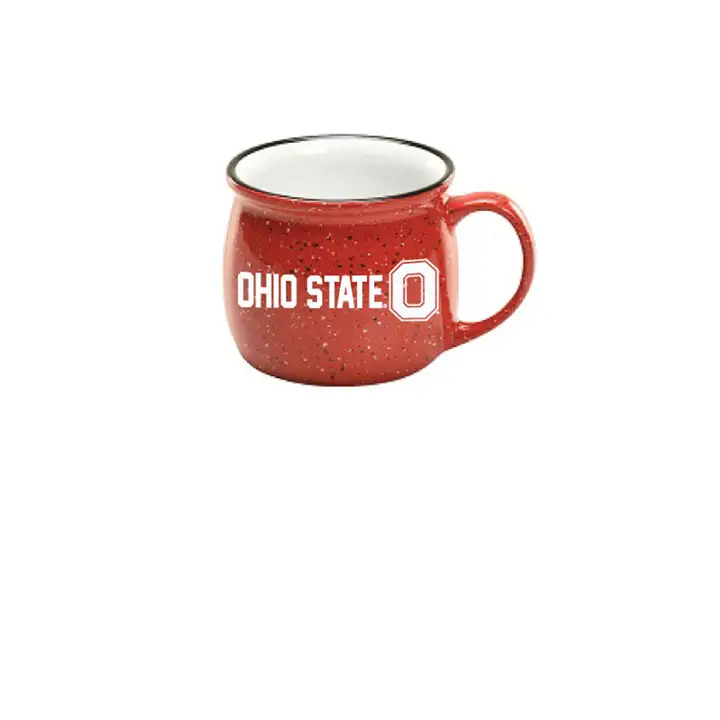 Mug colonial moucheté rouge/blanc Ohio State Buckeyes 16 oz