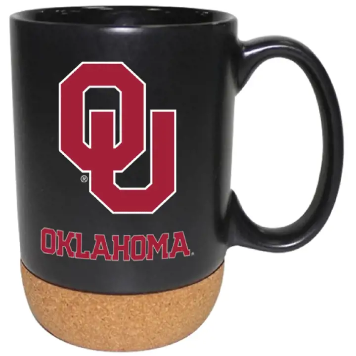 Mug Oklahoma Sooners 47 cl à fond en liège