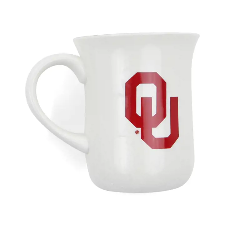 Mug cannelé de 16 oz des Oklahoma Sooners ast