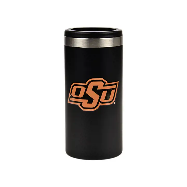 Support de canette mince de 12 oz Oklahoma State Cowboys ast
