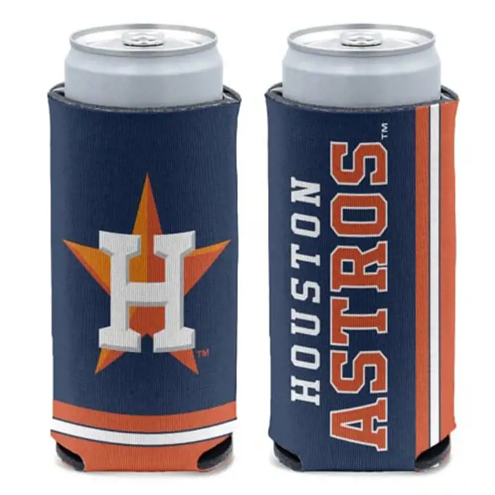 Coozie pour canette fine Houston Astros