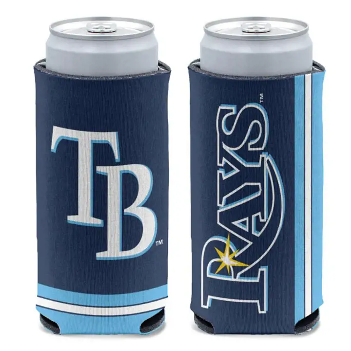 Coozie ast mince pour canette Tampa Bay Rays