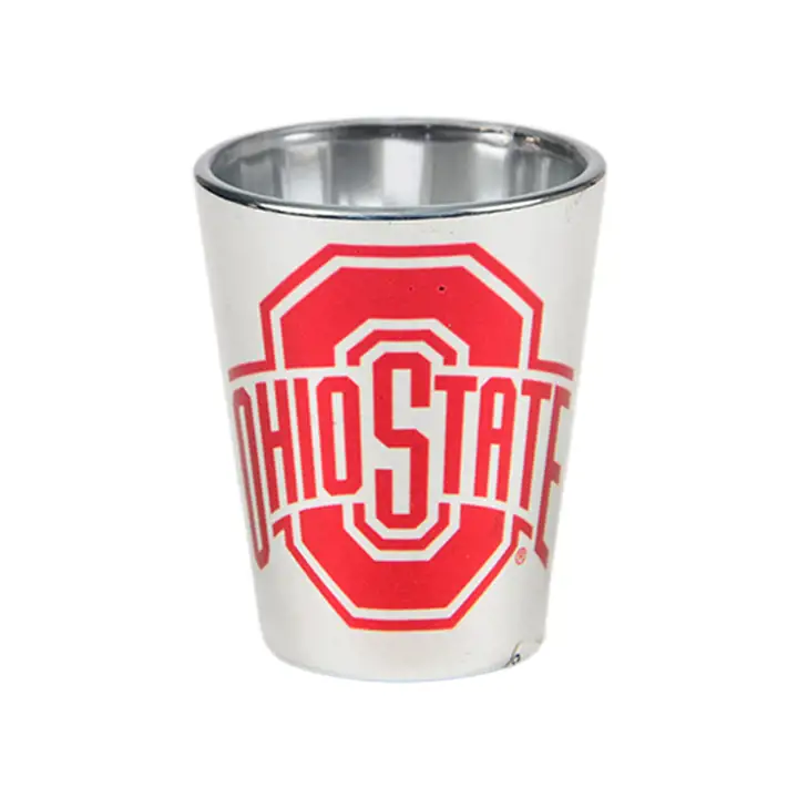 Verre à shot chromé Ohio State Buckeyes de 2 oz