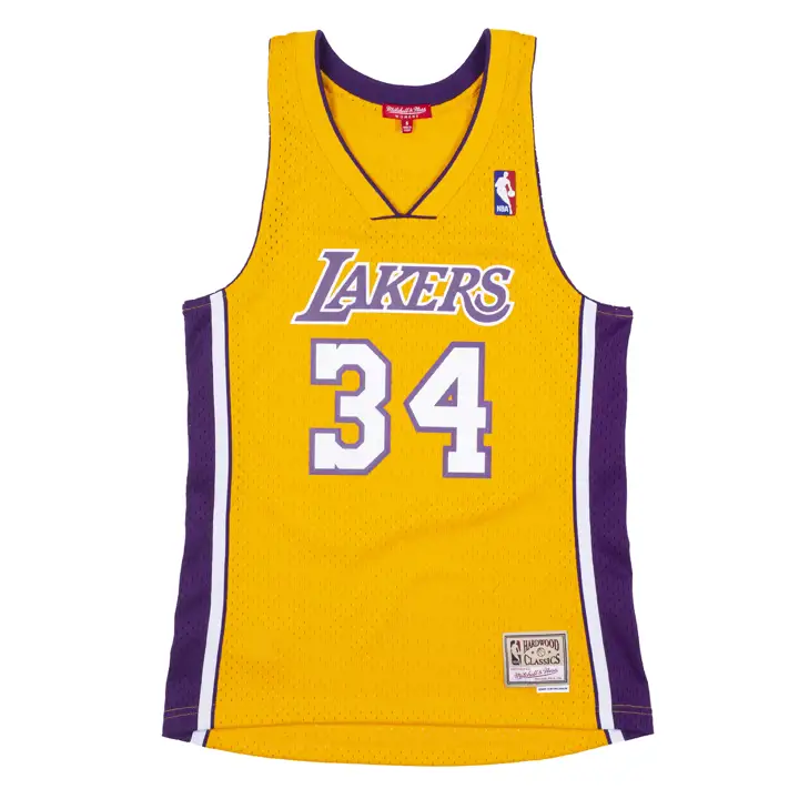 Maillot NBA Femme HWC Swingman LA LAKERS Shaq O'Neal GL/PUR