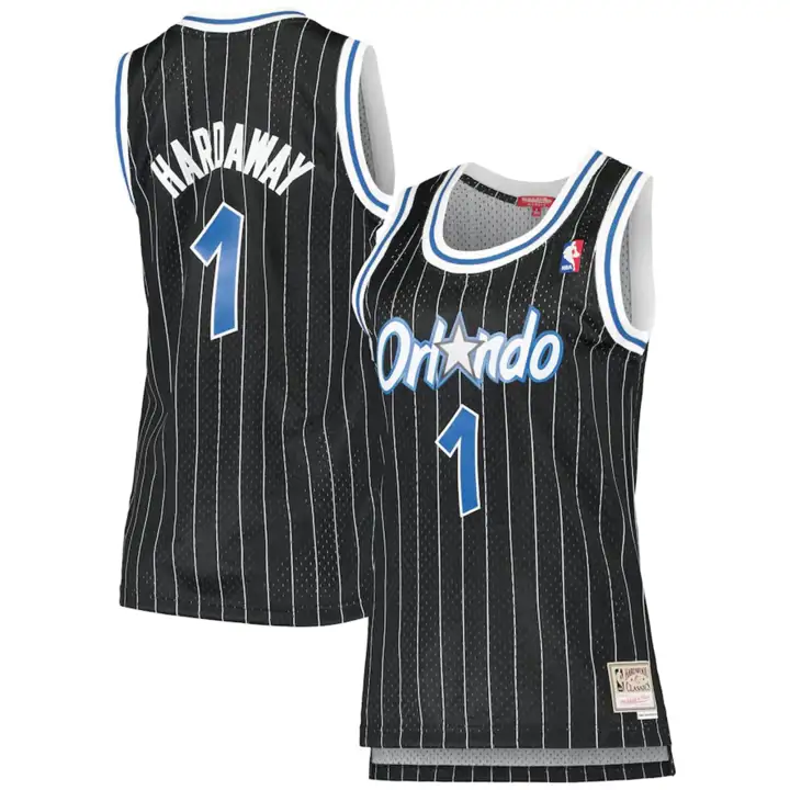 Maillot NBA Femme HWC Swingman MAGIC Penny Hardaway BLK/BLU