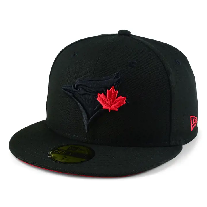 TORONTO BLUE JAYS MLB BLACKOUT LOGO POP 59FIFTY n/r