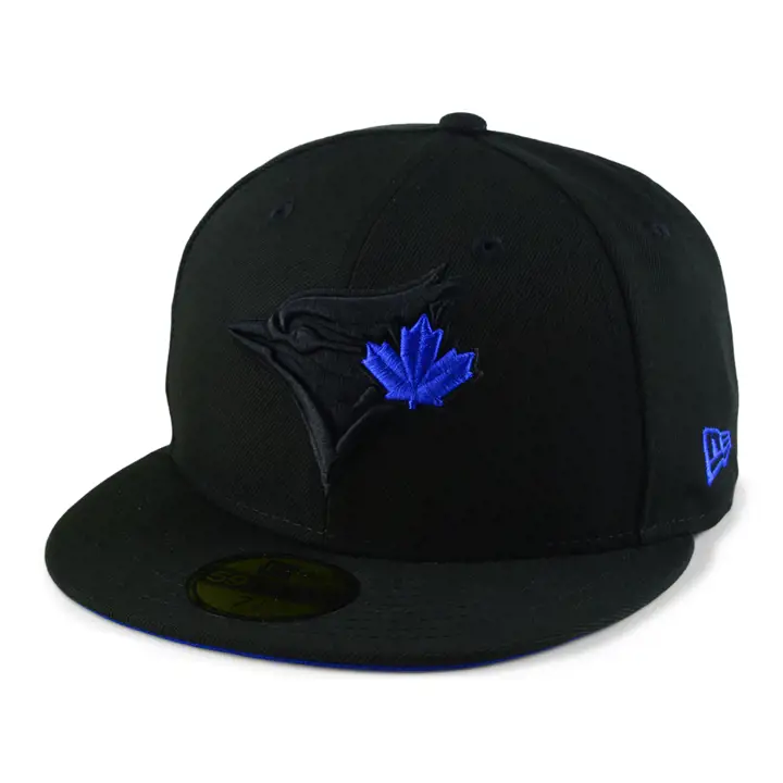 TORONTO BLUE JAYS MLB BLACKOUT LOGO POP 59FIFTY n/rbl