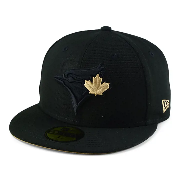 TORONTO BLUE JAYS MLB BLACKOUT LOGO POP 59FIFTY n/b/blc