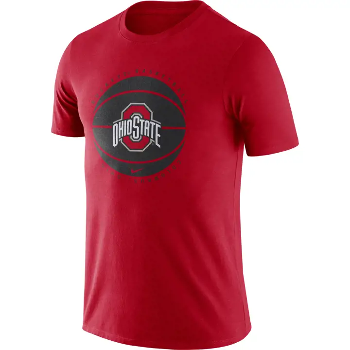 T-shirt de basket-ball OHIO STATE BUCKEYES NCAA Team Issue 21 RE