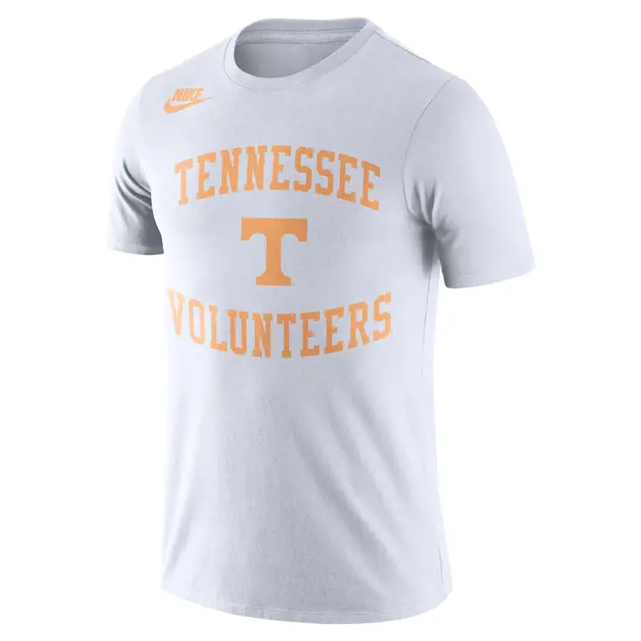 T-Shirt Rétro Coton NCAA TENNESSEE VOLUNTEERS BLANC