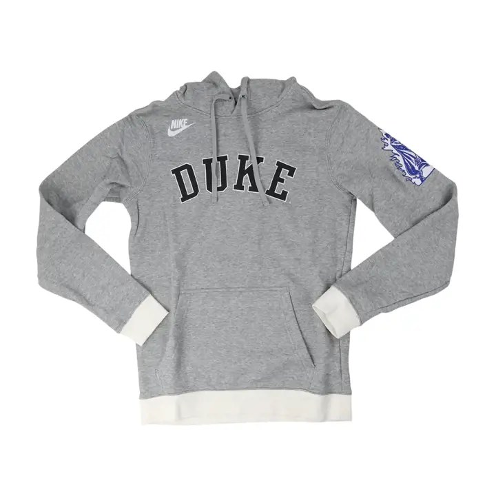 DUKE BLUE DEVILS NCAA Sweat-shirt à Capuche Rétro 21 GRY